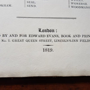 The Ecclesiastical Topography Of The County Of Surrey Book Antique Georgian Circa 1819