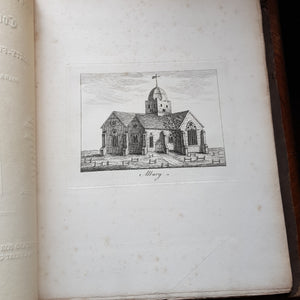 The Ecclesiastical Topography Of The County Of Surrey Book Antique Georgian Circa 1819
