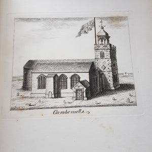 The Ecclesiastical Topography Of The County Of Surrey Book Antique Georgian Circa 1819