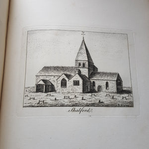 The Ecclesiastical Topography Of The County Of Surrey Book Antique Georgian Circa 1819