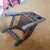Hand Carved Dark Oak gothic Style Child's Dolls Chair Antique Victorian Circa 1870