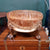 French Gesso Finished Rococo Style Upholstered Style Foot Stool Antique Circa 1880's