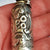 Superb Sterling Silver Floral Repousse Scent Bottle Antique Birmingham circa 1893