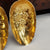 Sterling Silver Gilt Bowl Pair Of Berry Table Spoons Antique London circa 1911