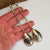 Russian Solid Silver Pair Of Niello Pictorial Bowl Back Spoons Antique Circa 1905