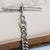 Sterling Silver 15.5 Inch Graduated Curb Link Albert Pocket Watch Chain Antique circa 1912