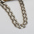 Sterling Silver 15.5 Inch Graduated Curb Link Albert Pocket Watch Chain Antique circa 1912