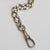 Sterling Silver 15.5 Inch Graduated Curb Link Albert Pocket Watch Chain Antique circa 1912