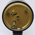 Carved Ebony Key Wound And Set Fluted Column Portal Style Mantle Clock Antique Circa 1920's