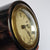 Carved Ebony Key Wound And Set Fluted Column Portal Style Mantle Clock Antique Circa 1920's