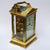 Ormolu Cased Four Panel Glazed French Key Wound Carriage Clock Dublin Retailed Antique Circa 1900