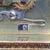 Ormolu Cased Four Panel Glazed French Key Wound Carriage Clock Dublin Retailed Antique Circa 1900