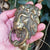 Good Pair Of Brass Lions Head Door Knockers Antique Edwardian Circa 1910