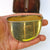 Quality Crocodile Skin Clad Blown Glass Hip Flask With Silver Plated Fittings Mappin & Webb Antique c1900