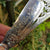 Ornate Pair Of Deer Antler Handled Silver Plate Mounted Fish Servers Antique Victorian Circa 1890