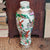 Chinese Hand Painted Porcelain Vase Battle Scene Pictorial Antique circa 1900