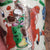 Chinese Hand Painted Porcelain Vase Battle Scene Pictorial Antique circa 1900