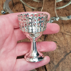 Rare And Superb Silver Plated Ornate Cruet Set Toast Rack Stand Rd Marked May Circa 1860