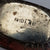 Blown Glass Leather Clad Hip Flask With Silver Plated Fittings Antique Victorian Circa 1890
