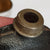 Blown Glass Leather Clad Hip Flask With Silver Plated Fittings Antique Victorian Circa 1890