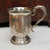 Sterling Silver Mug Aesthetic Movement Japanese Garden Scene Antique Birmingham Circa 1879