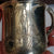 Sterling Silver Mug Aesthetic Movement Japanese Garden Scene Antique Birmingham Circa 1879