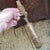 Superb Carved Owl Figure On Branch Elmwood Letter Opener Antique Circa 1900