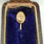 9k Gold Diamond Set Stick Stock Pin In Period Jewellers Box Antique circa 1880's
