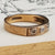 9k Gold 5 Diamond Set Ring Size UK L Vintage London circa 1989