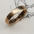 9k Gold 5 Diamond Set Ring Size UK L Vintage London circa 1989