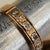 9k Gold 5 Diamond Set Ring Size UK L Vintage London circa 1989