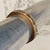 9k Gold 5 Diamond Set Ring Size UK L Vintage London circa 1989