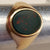 9k Gold Bloodstone Agate Signet Style Ring Size UK S Antique circa 1919
