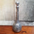 Artisan Crafted Solid Silver Picture Panel Chase Decorated Wine Bottle Middle Eastern Antique