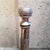 Artisan Crafted Solid Silver Picture Panel Chase Decorated Wine Bottle Middle Eastern Antique