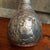 Artisan Crafted Solid Silver Picture Panel Chase Decorated Wine Bottle Middle Eastern Antique