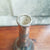 Artisan Crafted Solid Silver Picture Panel Chase Decorated Wine Bottle Middle Eastern Antique