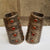 Pair of Turkoman Carnelian Set Solid Silver Cuff Bracers Antique 19th Century
