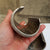 Pair of Turkoman Carnelian Set Solid Silver Cuff Bracers Antique 19th Century
