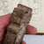 Carved Serpentine Hardstone Miniature Celtic Cross Headstone Antique Circa 1890
