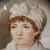 Gouache On Board Miniature Painting Of Lady Framed Antique Georgian circa 1820