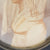 Gouache On Board Miniature Painting Of Lady Framed Antique Georgian circa 1800