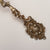 Dutch Solid Silver Ornate Flower Girl Tea Strainer Berthold Muller Antique circa 1893