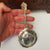 Dutch Solid Silver Ornate Flower Girl Tea Strainer Berthold Muller Antique circa 1893