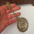 Dutch Solid Silver Ornate Flower Girl Tea Strainer Berthold Muller Antique circa 1893