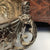 Sterling Silver Ornate 3 Caryatid Handled and Legged Repousse Bowl Antique Victorian London Circa 1898