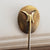 9k Gold Pink Topaz Old Cut Diamond Set Stick Pin In Period Box Antique Circa 1880's
