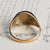 9k Gold Masonic Signet Ring Size U.K P Vintage Birmingham Circa 1984