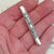 Sterling Silver Floral Repousse Sewing Aide Needle Case Antique Birmingham Circa 1896