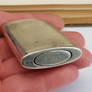 Sterling Silver Pocket Hand Warmer Mappin & Webb Vintage Birmingham circa 1928